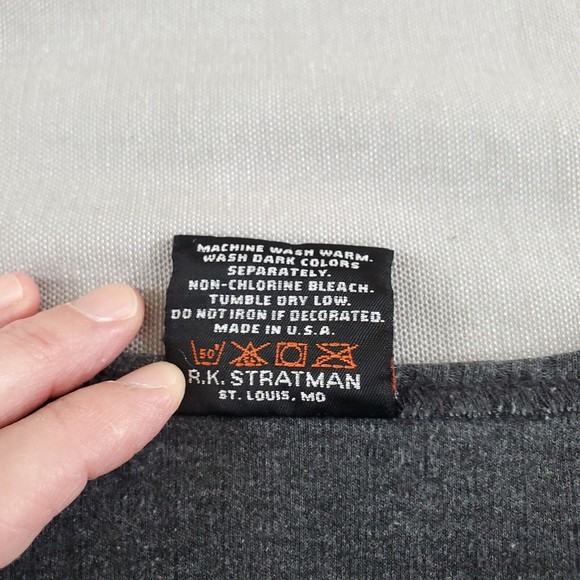 VTG Harley Davidson Women Small Gray Thermal Long Sleeve Biker TShirt Ocala FL - Picture 5 of 9